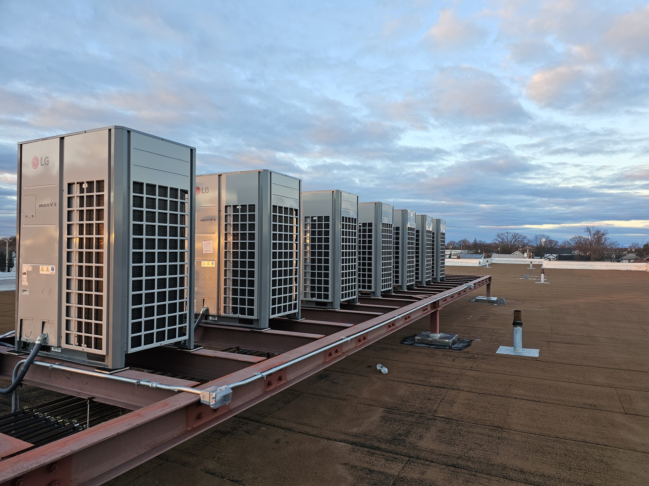 Rooftop mechanical systems