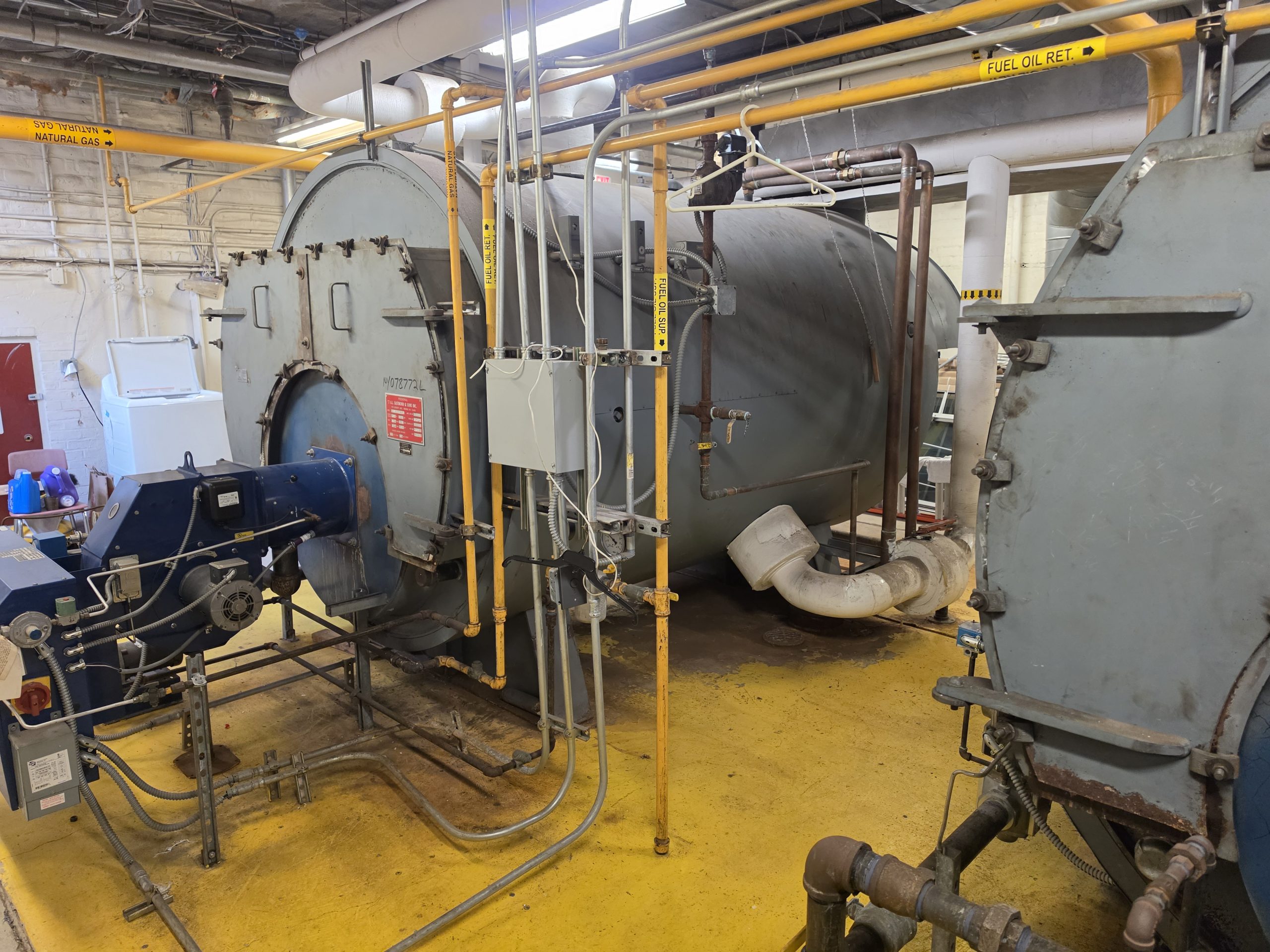 Energy audit — boiler room